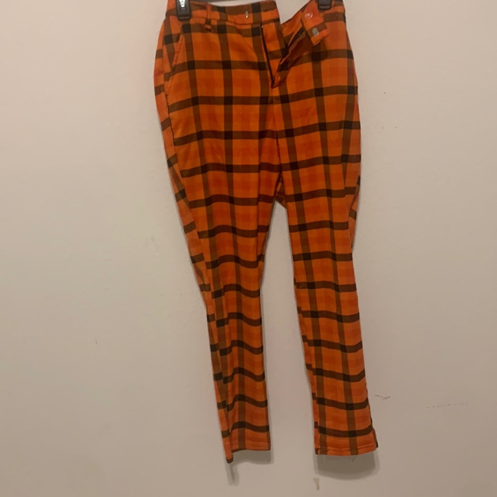 Orange Pants